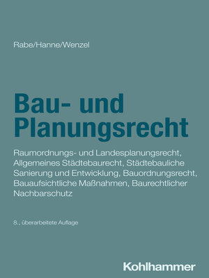 cover image of Bau- und Planungsrecht